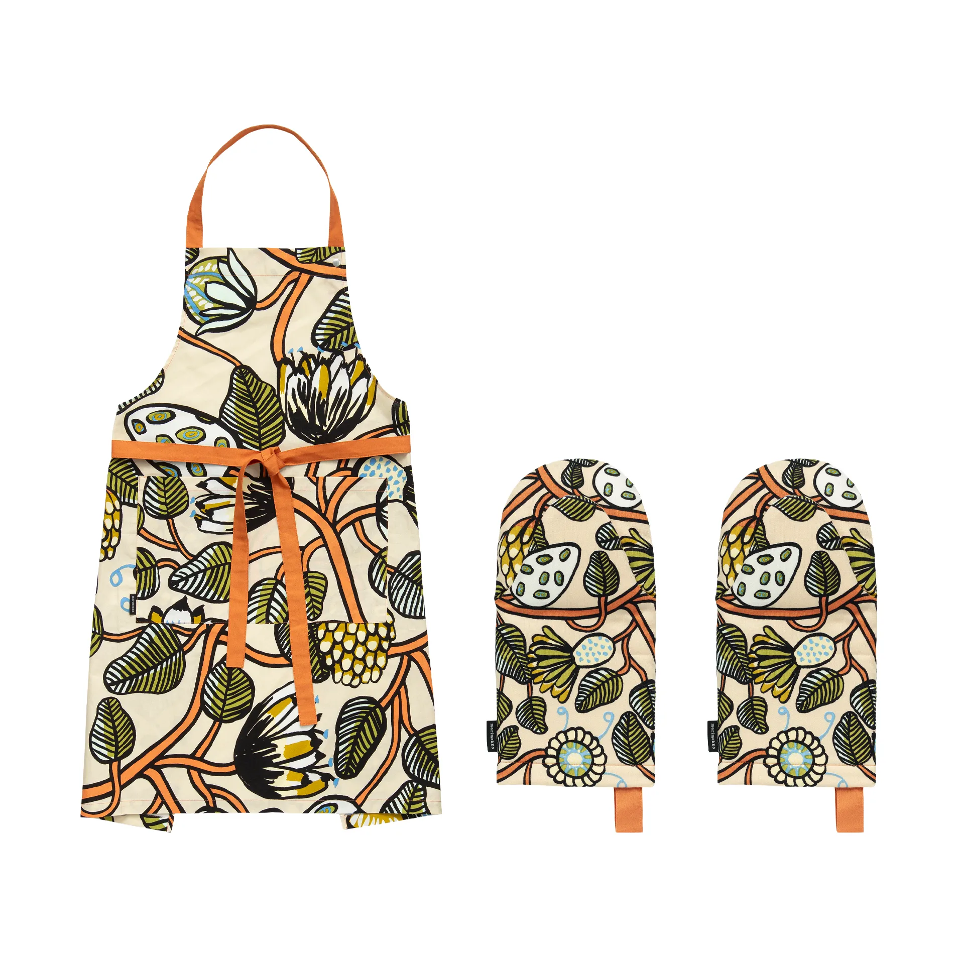 Tiara textilset 3 delar, Beige Marimekko