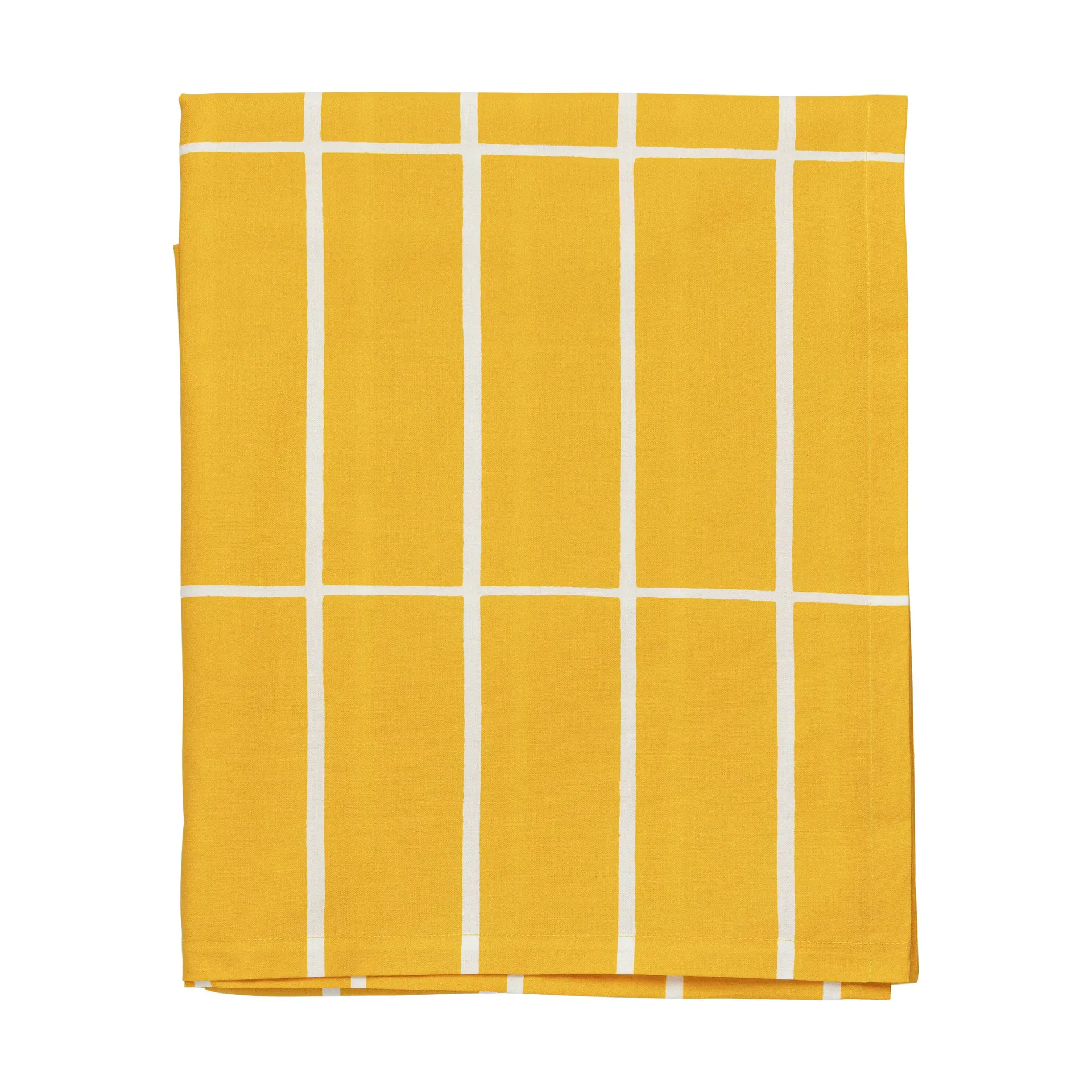 Tiiliskivi duk 135x245 cm, Gul Marimekko