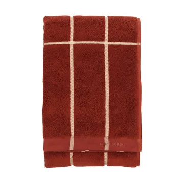 Tiiliskivi handduk 70x150 cm - Brick-plum-hay - Marimekko