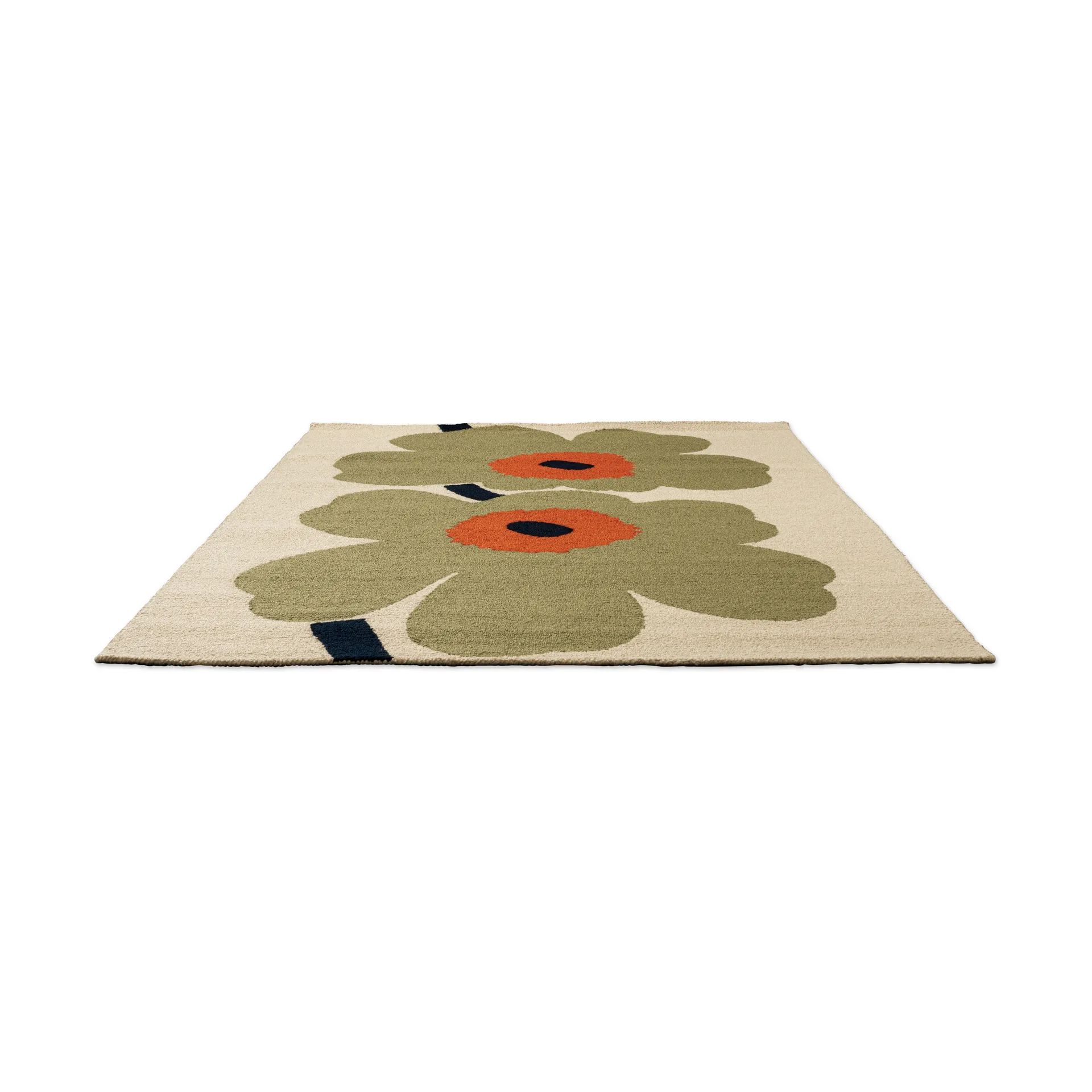 Unikko anniversary matta outdoor, Dusty green, 140x200 cm Marimekko
