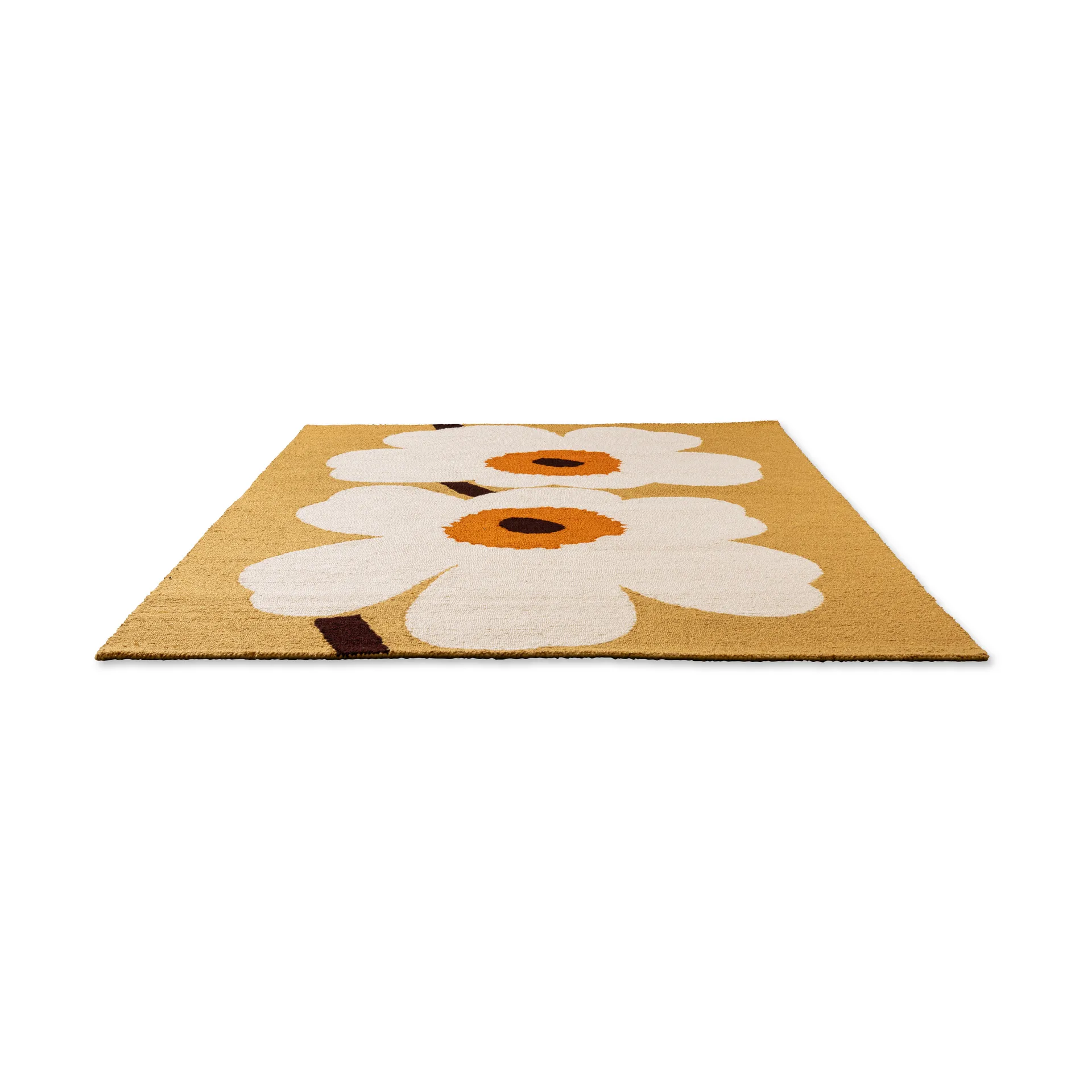 Unikko anniversary matta outdoor, Honey, 200x280 cm Marimekko