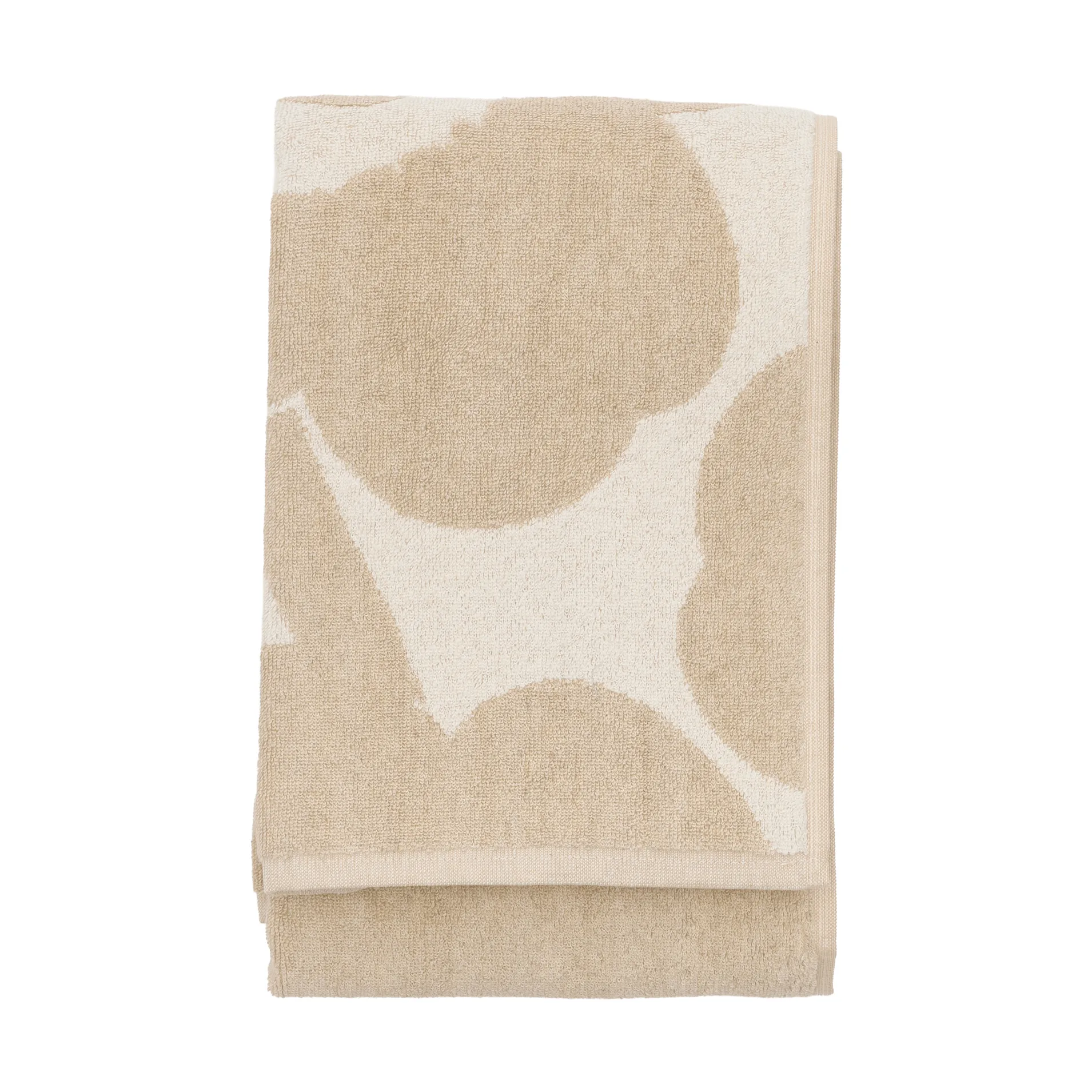 Unikko badhandduk 70x150 cm, Off white-linen Marimekko