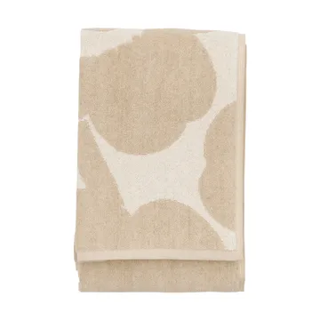 Unikko badhandduk 70x150 cm - Off white-linen - Marimekko