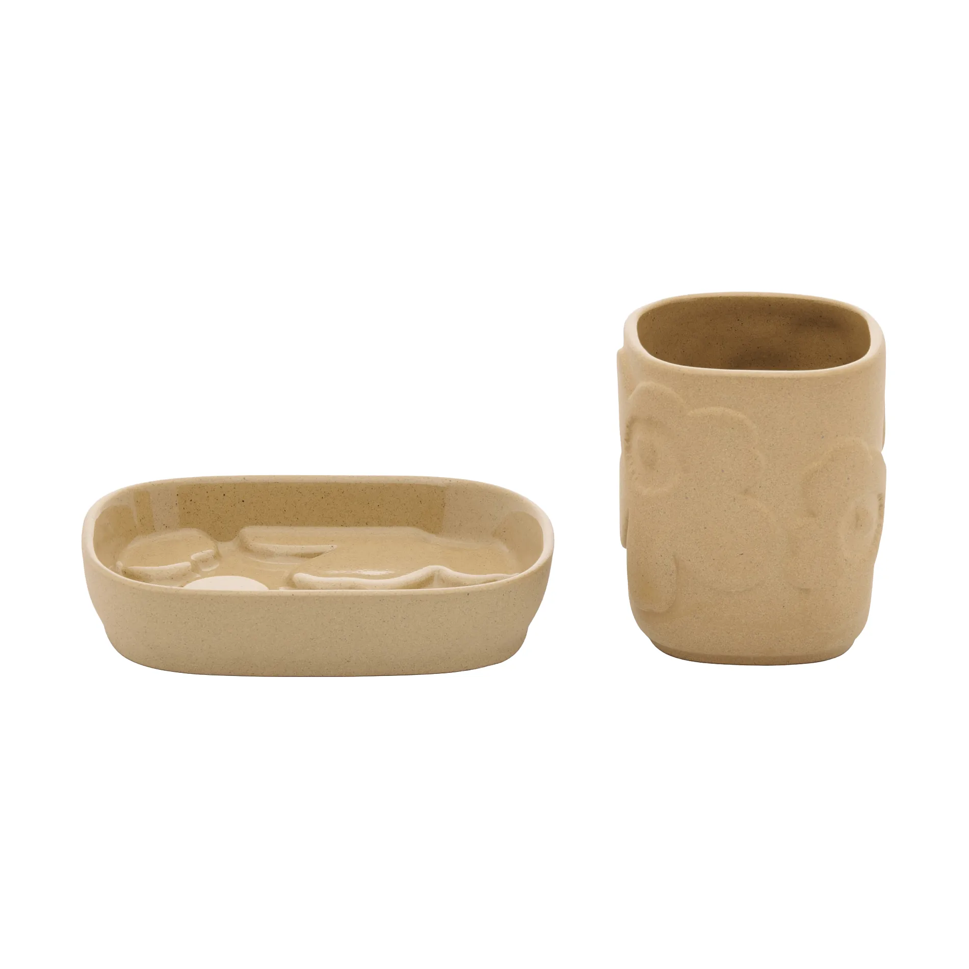 Unikko badrumsset 2 delar, Sandstone Marimekko