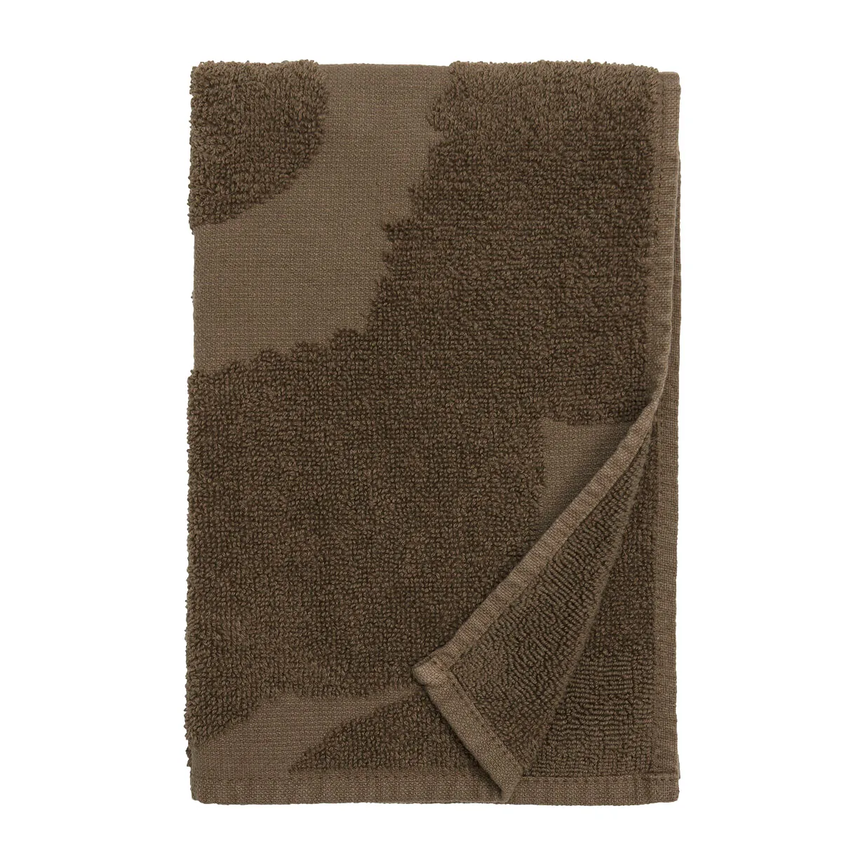 Unikko gästhandduk 30x50 cm, dark sand Marimekko