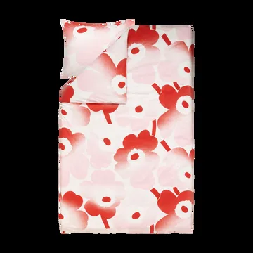 Unikko Häivähdys bäddset 150x210 cm, 50x60 cm - Rosa - Marimekko