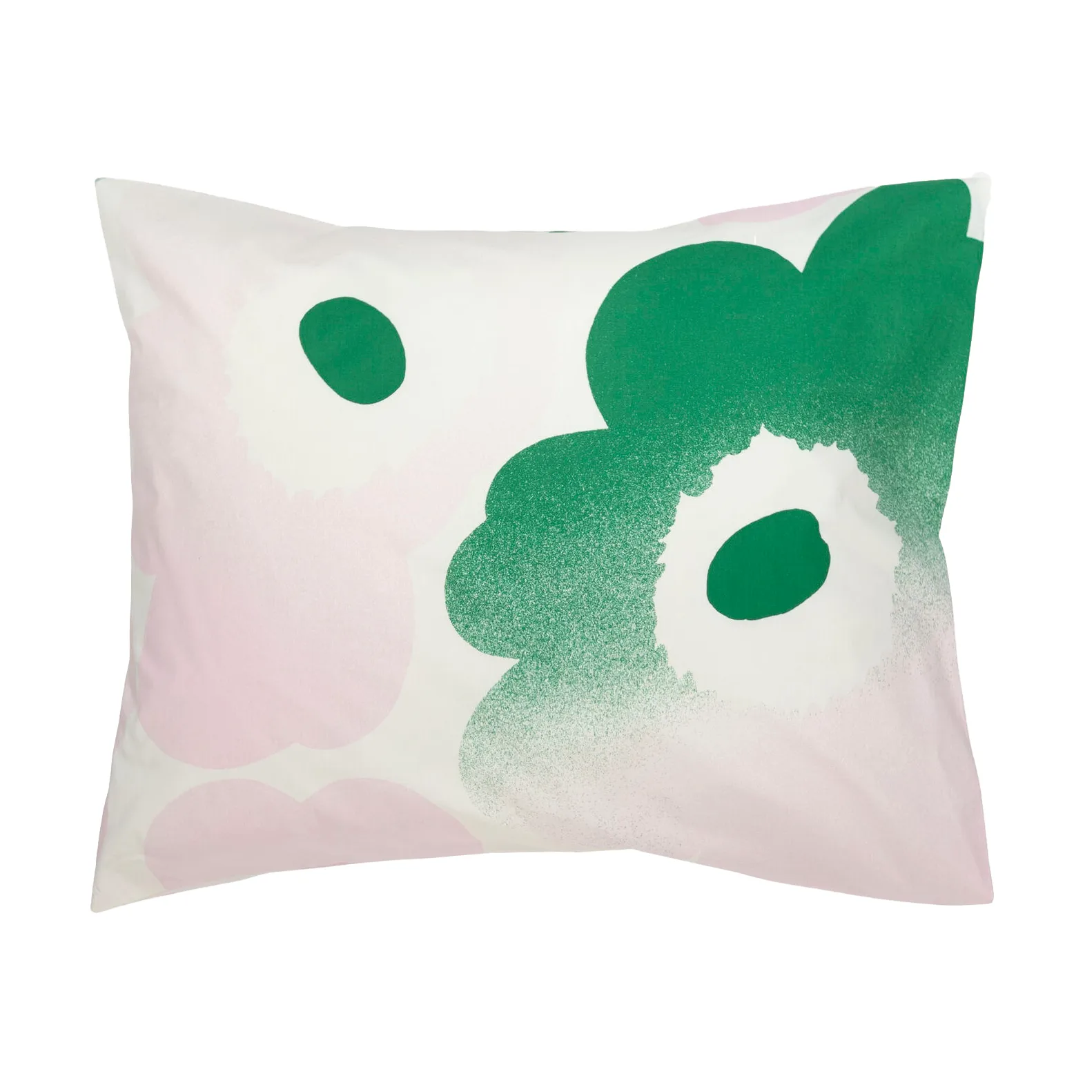 Unikko Häivähdys örngott, Grön Marimekko