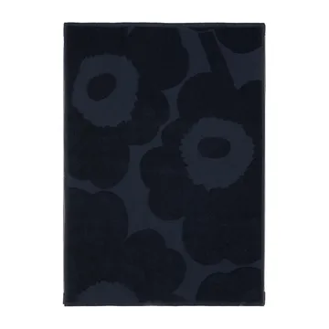 Unikko handduk 50x70 cm - Mörkblå - Marimekko