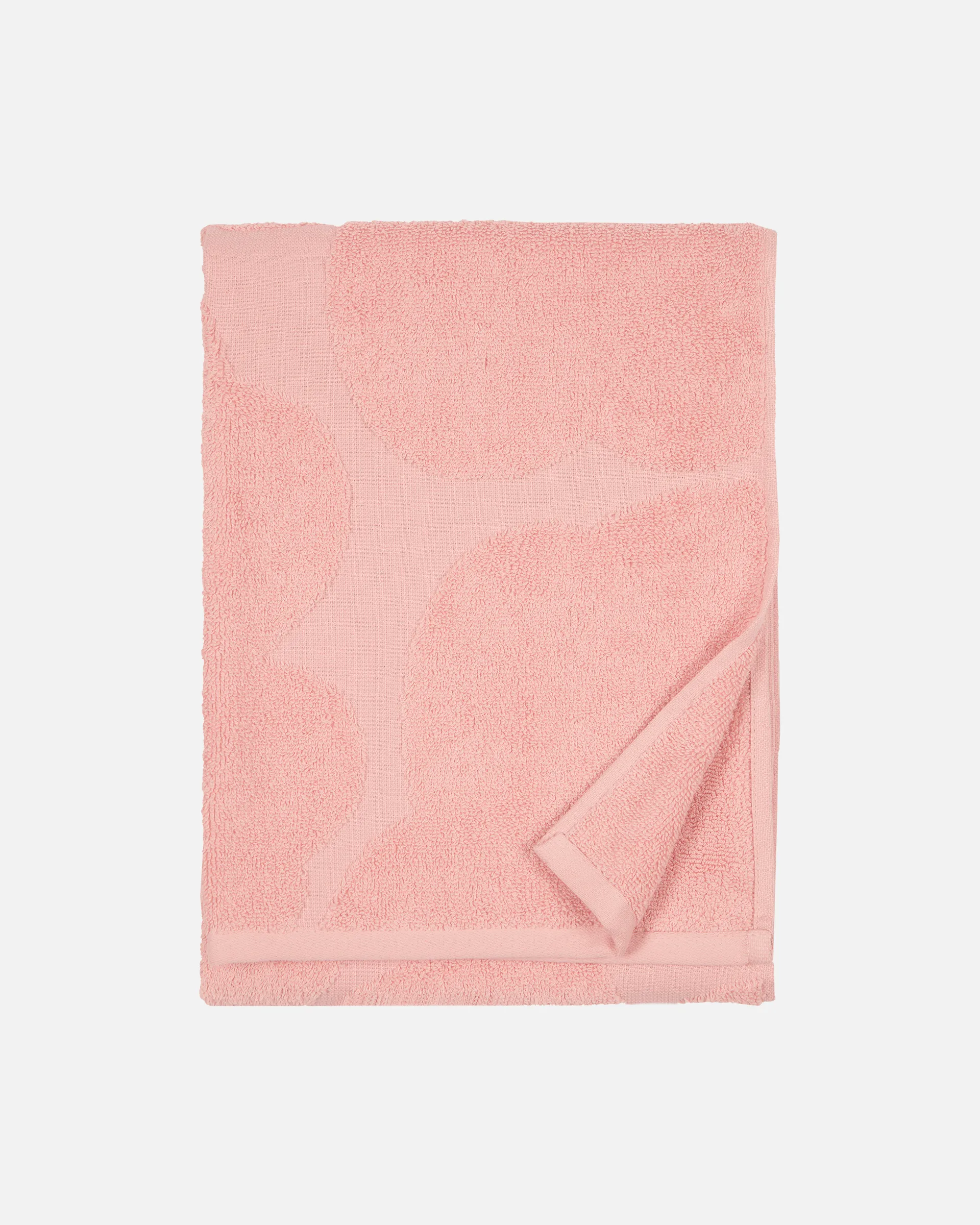 Unikko handduk 50x70 cm, Pink-powder Marimekko