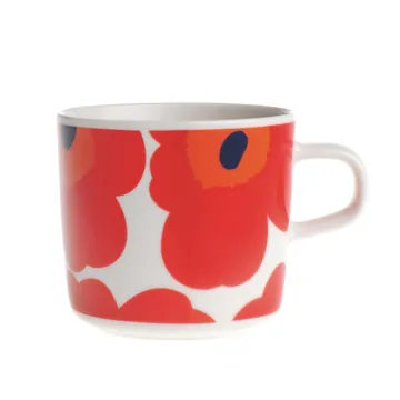 Unikko kaffekopp 20 cl - röd-vit - Marimekko