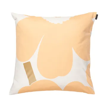 Unikko kuddfodral 50x50 cm 2 delar - White-Light pink-apricot - Marimekko