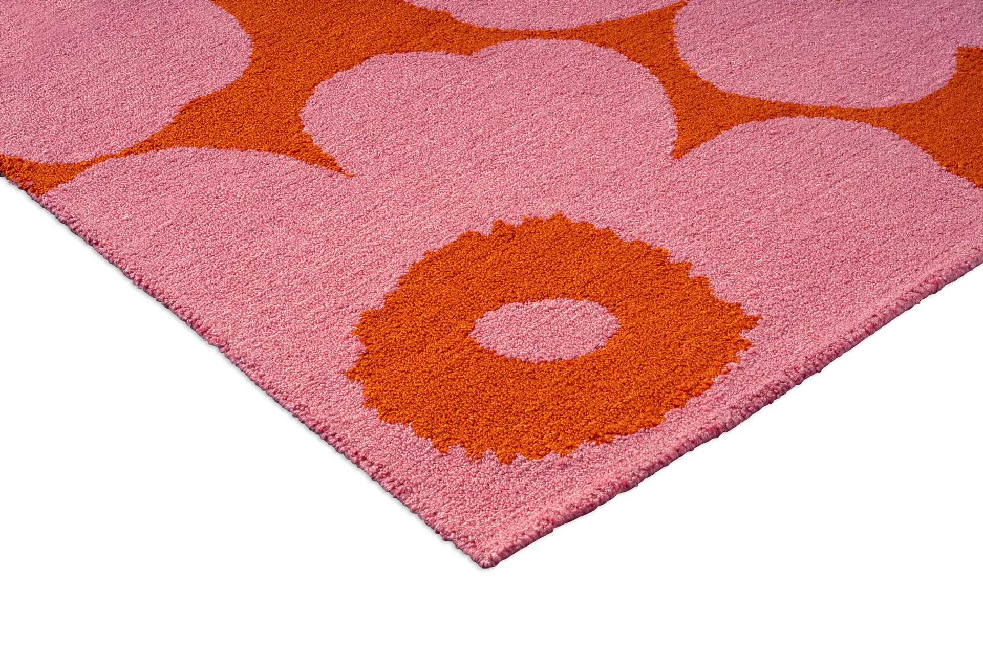 Unikko matta outdoor, Pink-orange, 160x230 cm Marimekko