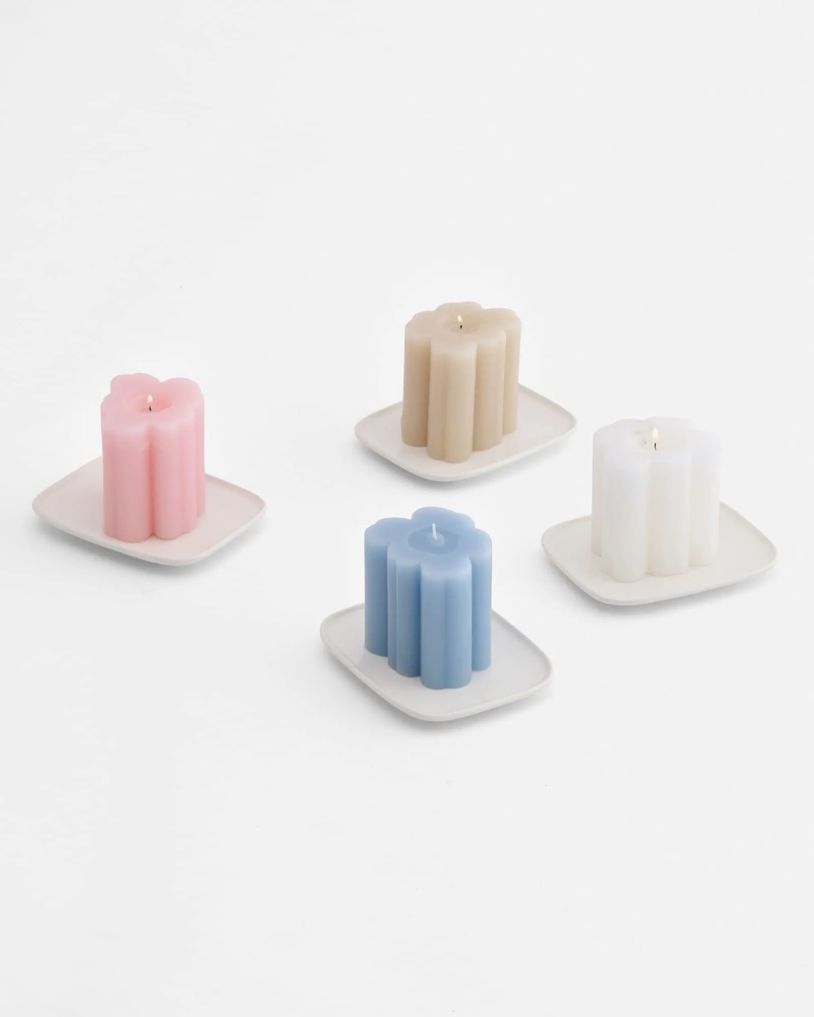Unikko shape ljus, White Marimekko