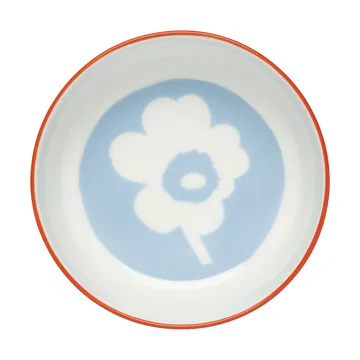 Unikko skål 4 dl - White-light blue-orange red - Marimekko