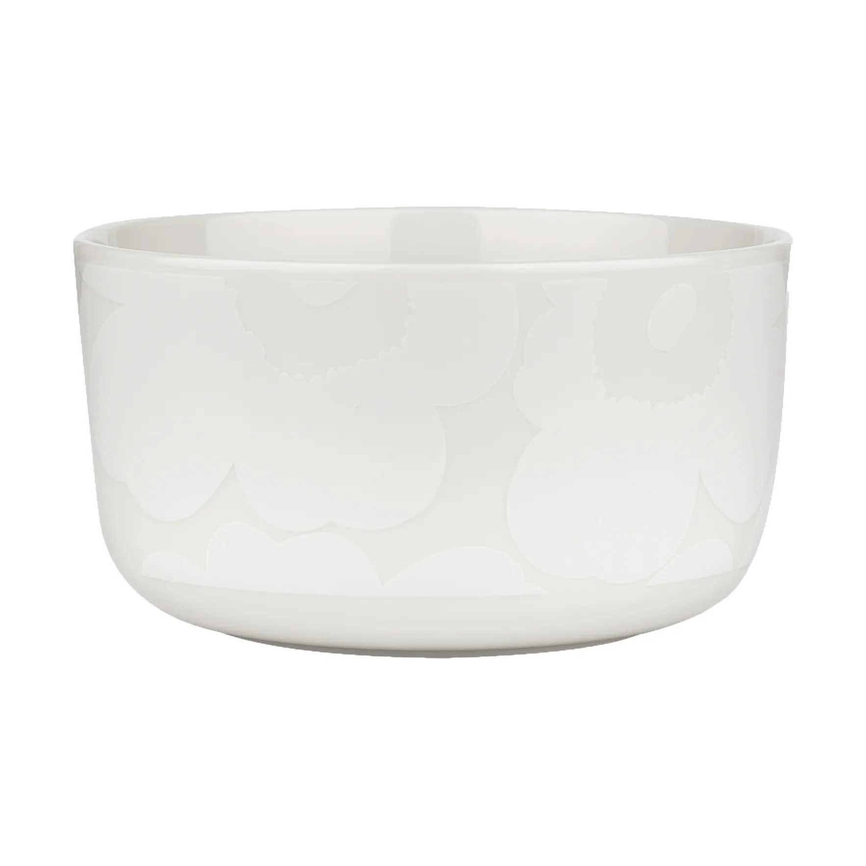 Unikko skål 5 dl, White-off white Marimekko
