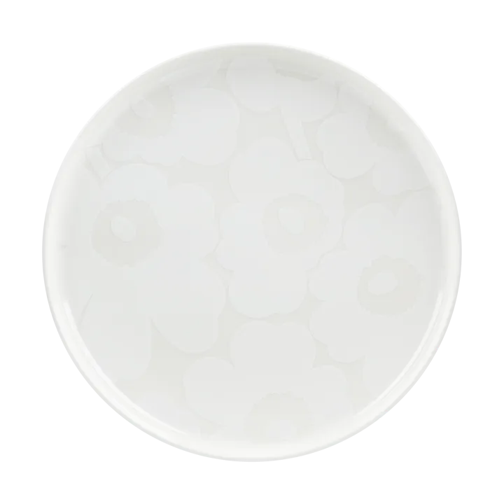 Unikko tallrik Ø25 cm - White - Marimekko