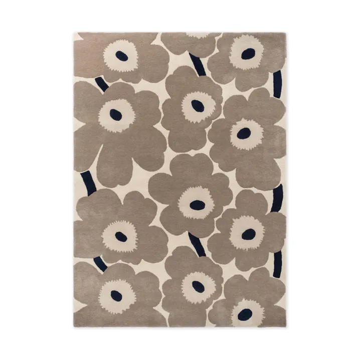 Unikko ullmatta - Greige, 170x240 cm - Marimekko
