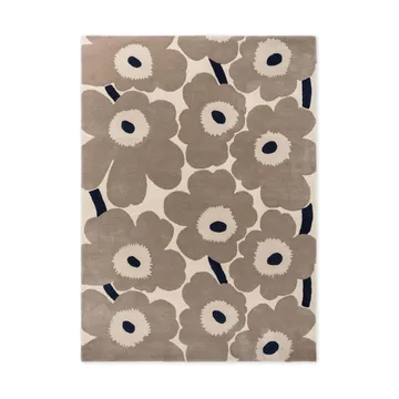 Unikko ullmatta - Greige, 200x280 cm - Marimekko