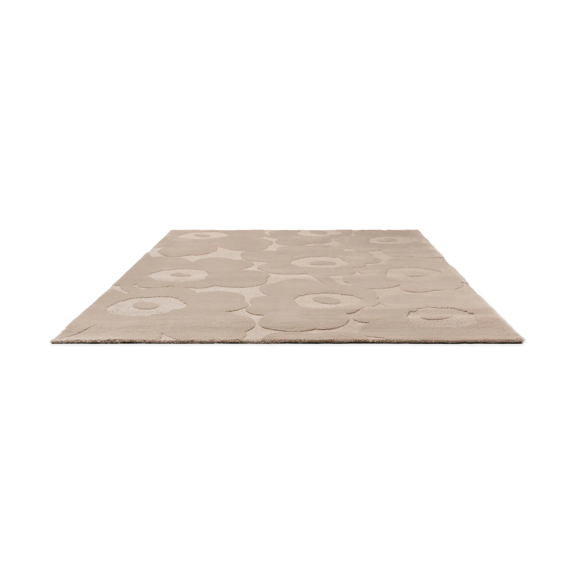 Unikko ullmatta, Light Beige, 170x240 cm Marimekko