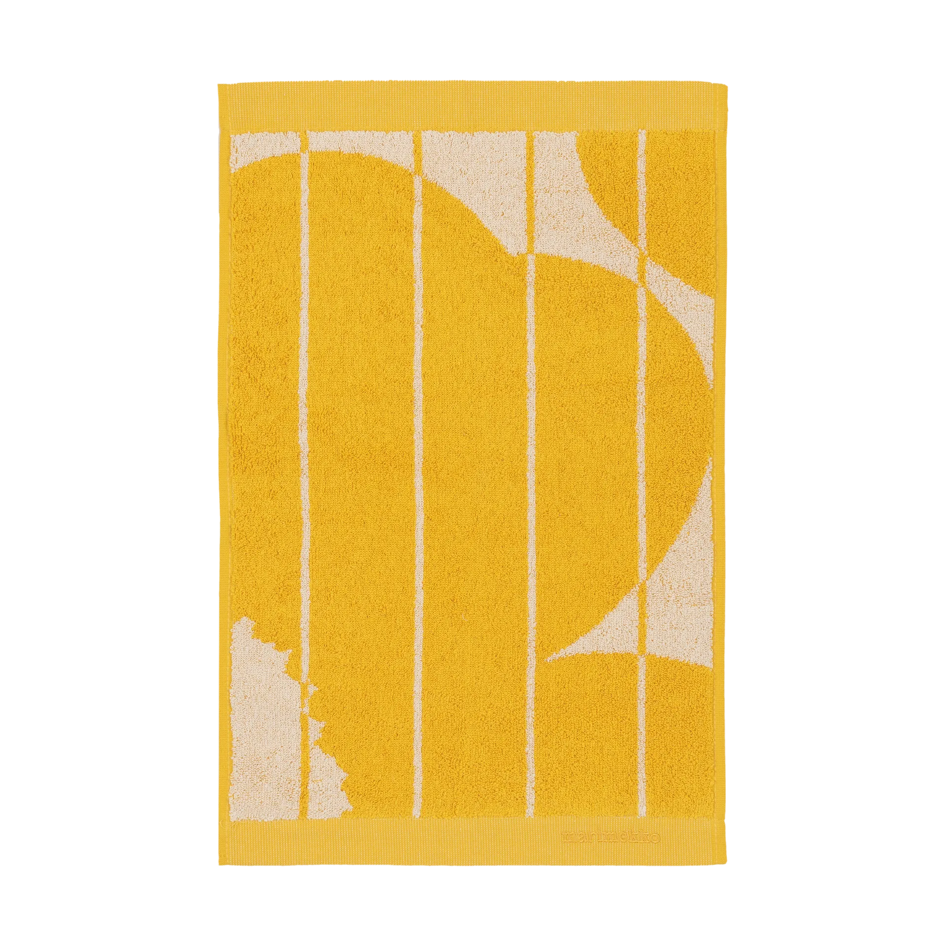Vesi Unikko gästhandduk 30x50 cm, Spring yellow-ecru Marimekko