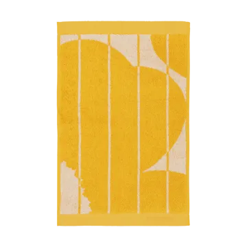 Vesi Unikko gästhandduk 30x50 cm - Spring yellow-ecru - Marimekko