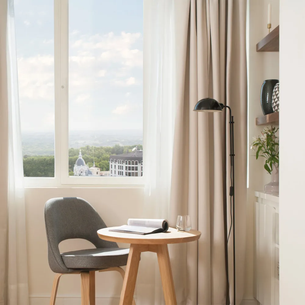 Funiculi golvlampa, black Marset