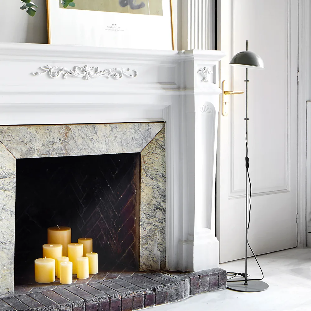 Funiculi golvlampa, moss grey Marset