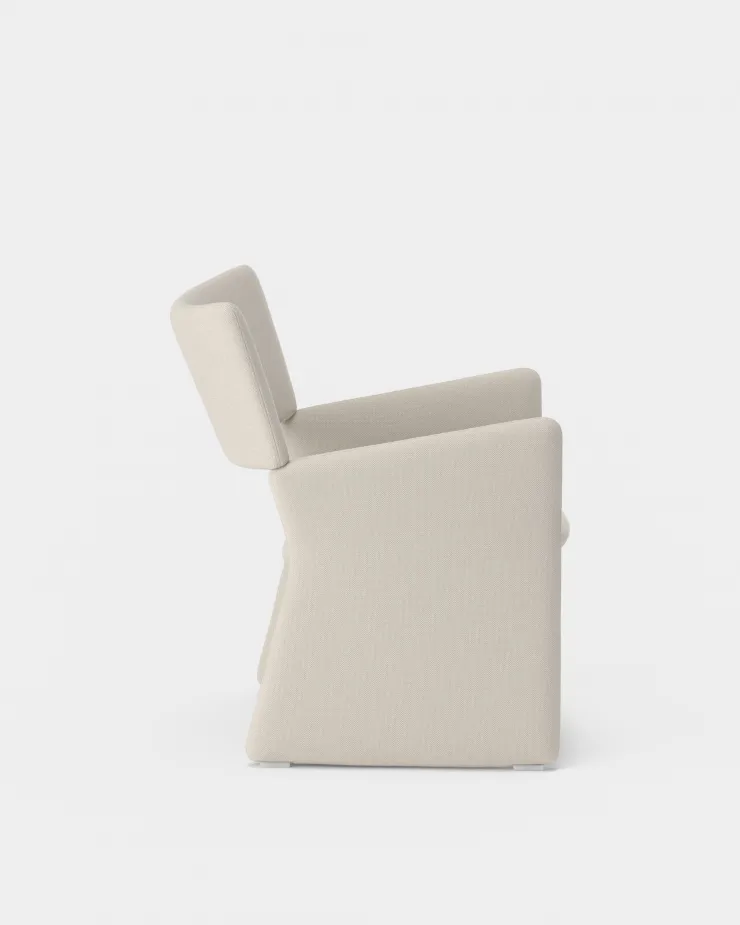 Crown Easy Chair fåtölj, Geneva Shingle - 2854/120 Massproductions