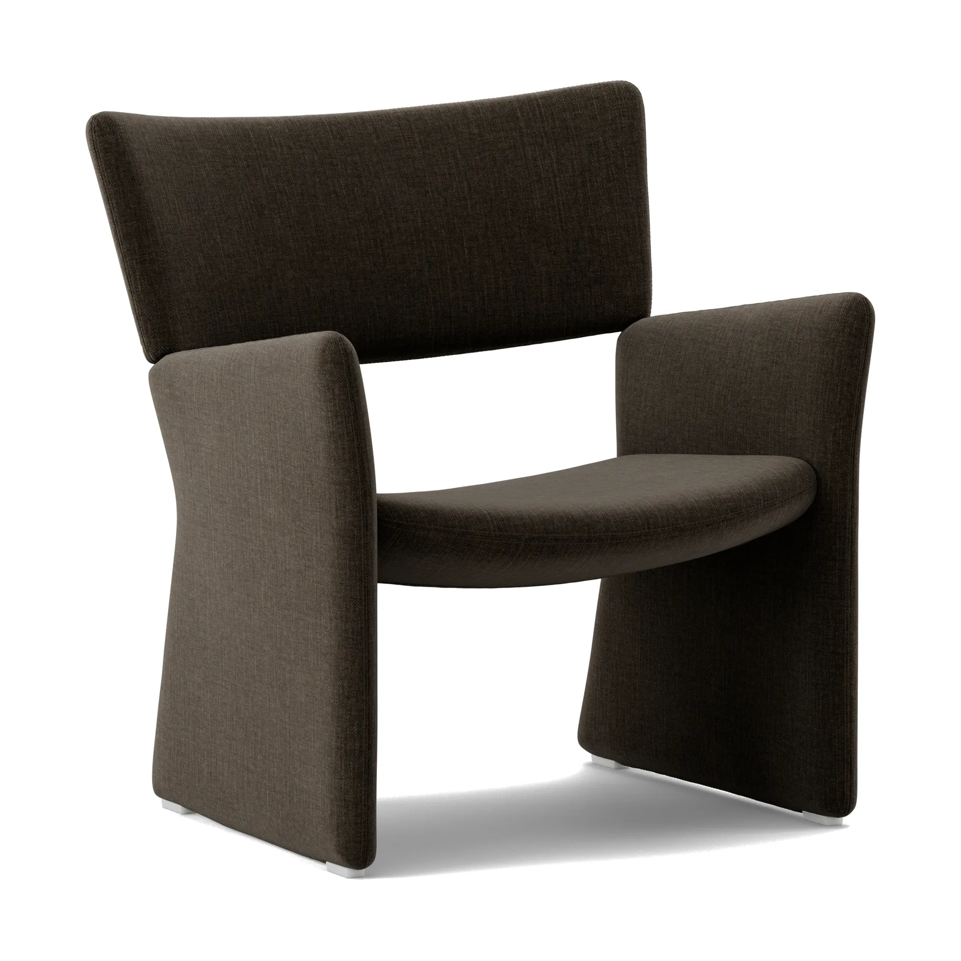 Crown Easy Chair fåtölj, Linara 90 Espresso Massproductions
