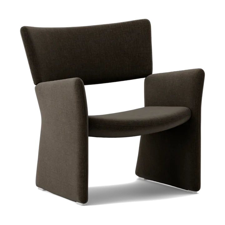 Crown Easy Chair fåtölj - Linara 90 Espresso - Massproductions