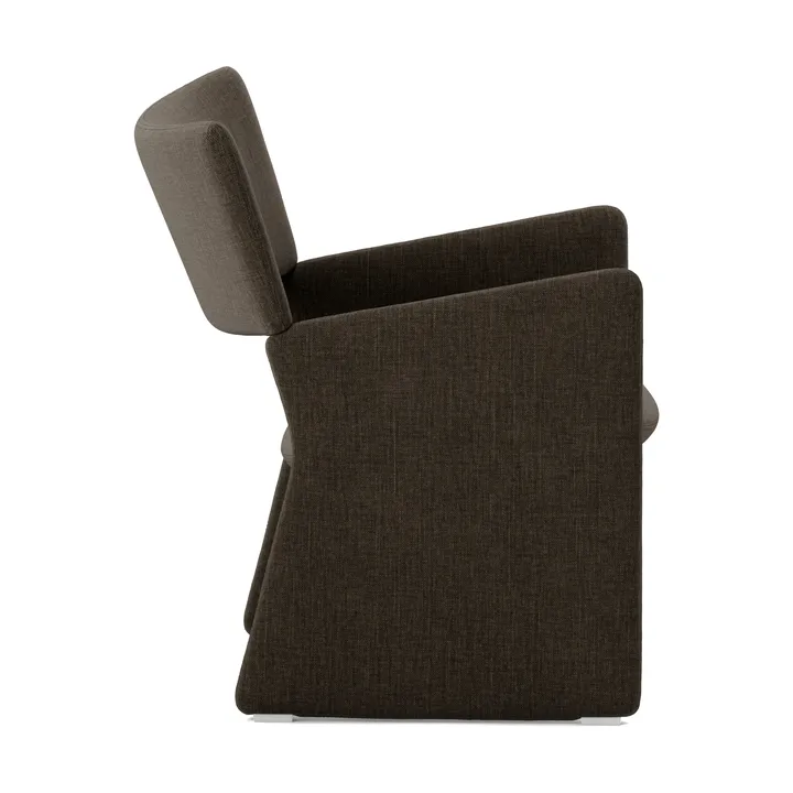 Crown Easy Chair fåtölj - Linara 90 Espresso - Massproductions