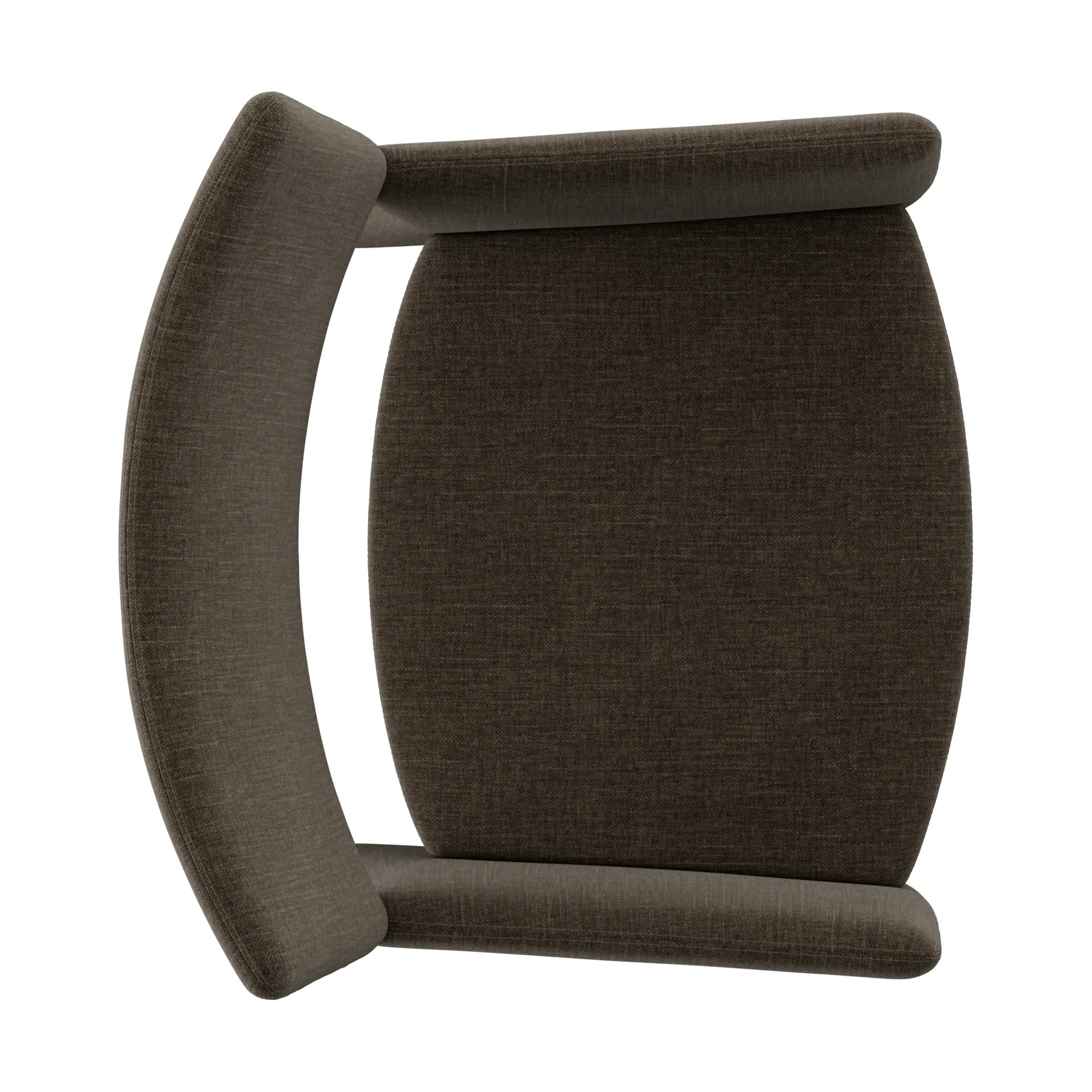 Crown Easy Chair fåtölj, Linara 90 Espresso Massproductions