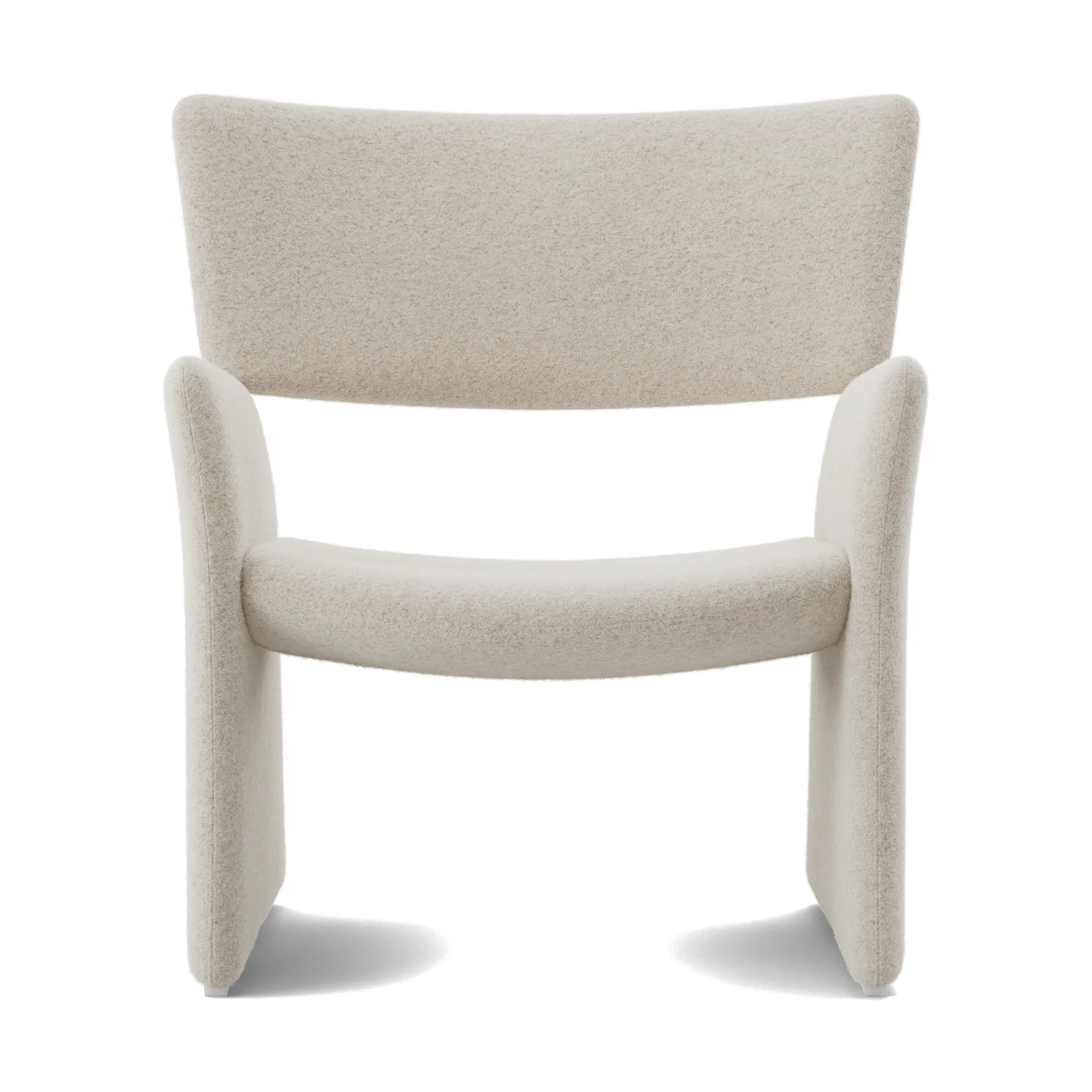 Crown Easy Chair fåtölj, Spiral 21 Chalk Massproductions