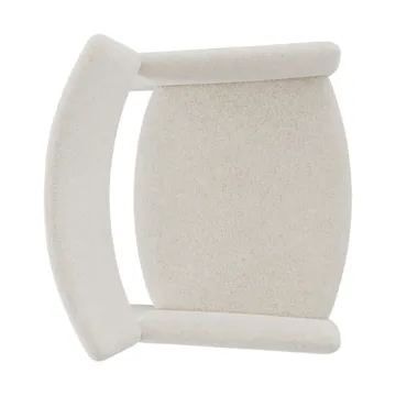 Crown Easy Chair fåtölj - Spiral 21 Chalk - Massproductions