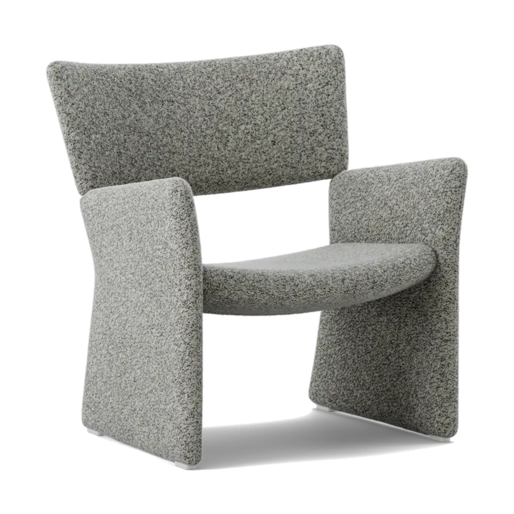 Crown Easy Chair fåtölj - Spiral 23 Monochrome - Massproductions