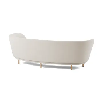 Dandy 3-sits soffa - Natural oak-Linara 05 Porridge - Massproductions