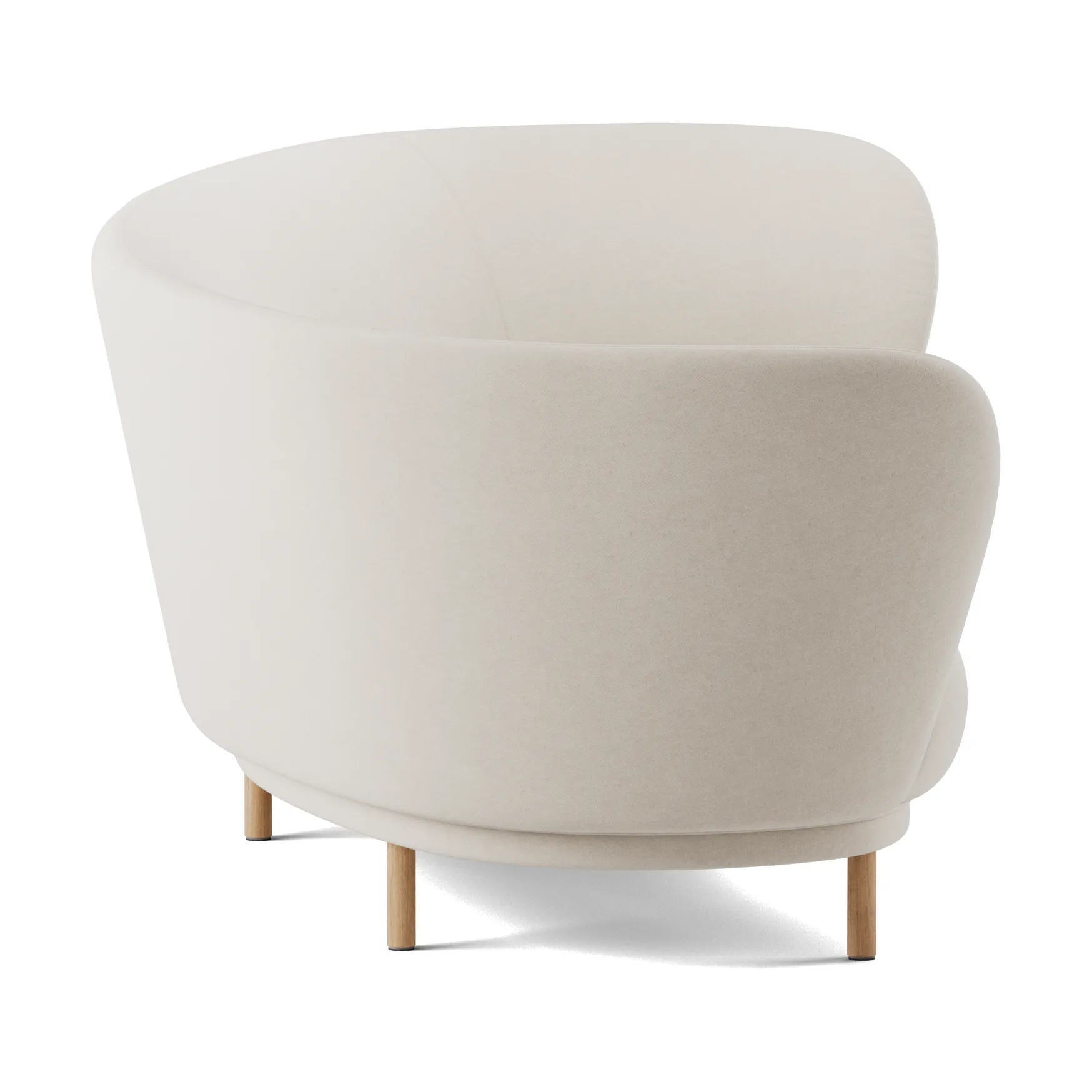 Dandy 3-sits soffa, Natural oak-Tonus 4 364 Massproductions