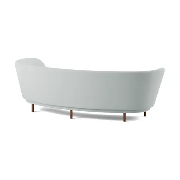 Dandy 3-sits soffa - Walnut-Linara 253 Swedish Grey - Massproductions