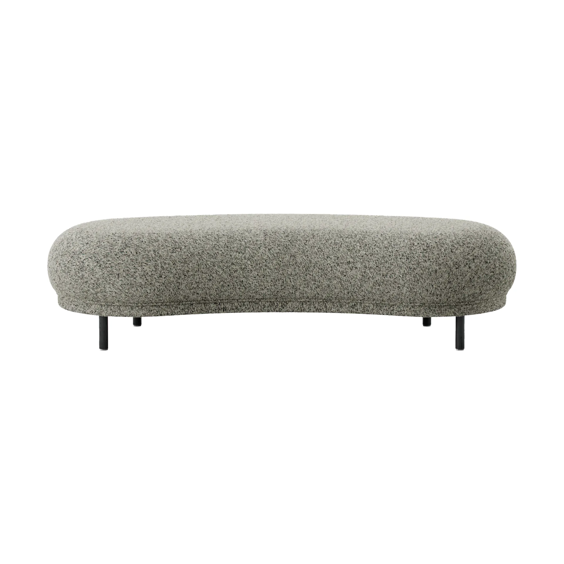 Dandy ottoman, Black oak-Spiral 23 Monochrome Massproductions