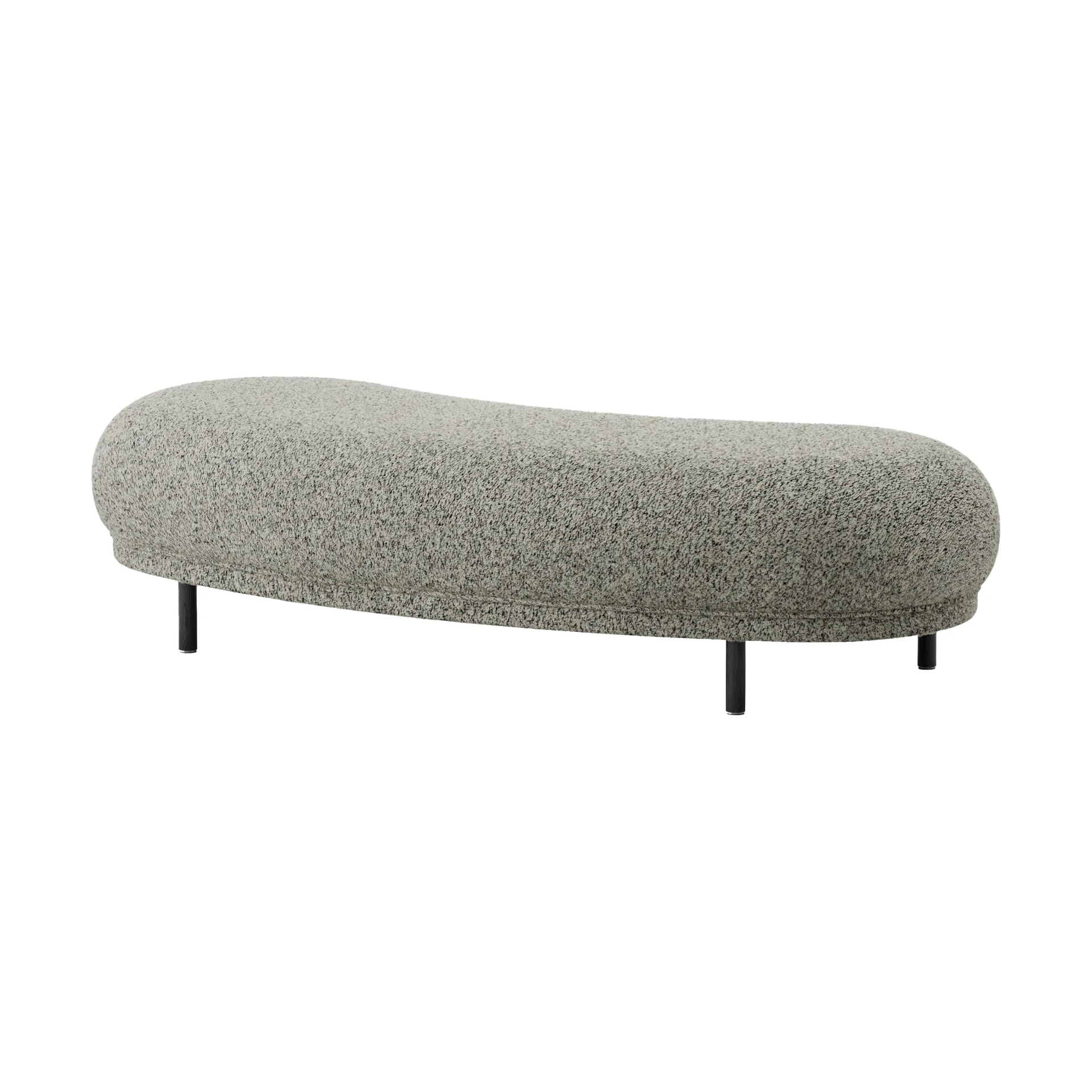 Dandy ottoman, Black oak-Spiral 23 Monochrome Massproductions