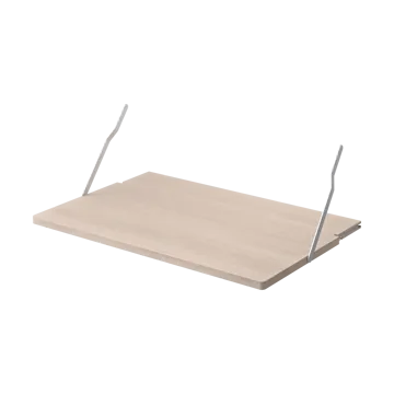 Gridlock Desk skrivbordshyllplan - Natural Ash - Massproductions