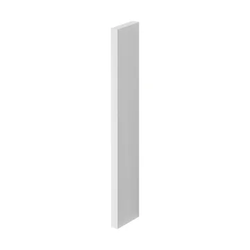 Gridlock Side Panel H740 - White stained Ash - Massproductions