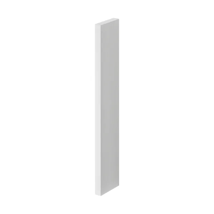 Gridlock Side Panel H740 - White stained Ash - Massproductions