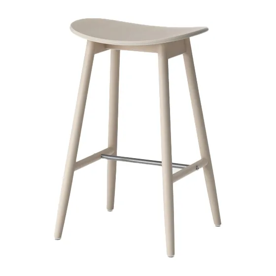 Icha barstol 65 cm, Vitoljad ek Massproductions