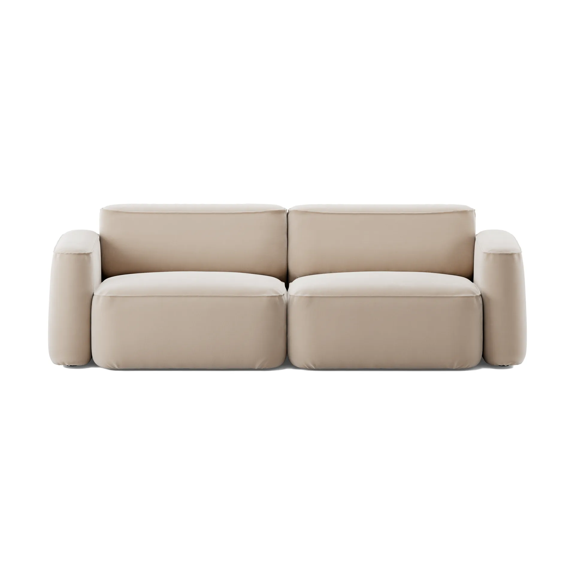 Patch 2,5-sits soffa, Atlantis 52 Alabaster Massproductions