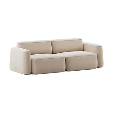 Patch 2,5-sits soffa - Atlantis 52 Alabaster - Massproductions