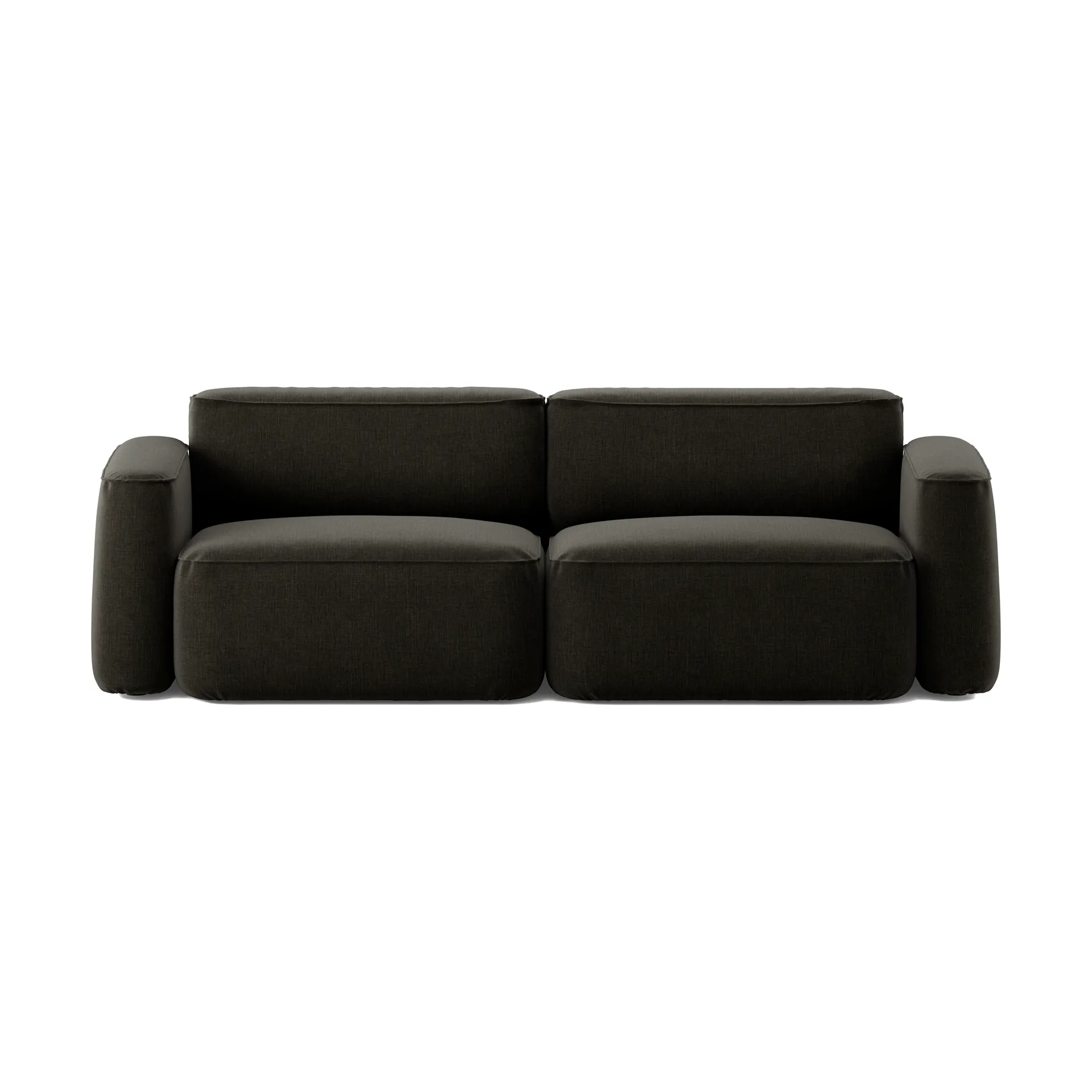 Patch 2,5-sits soffa, Linara 90 Espresso Massproductions