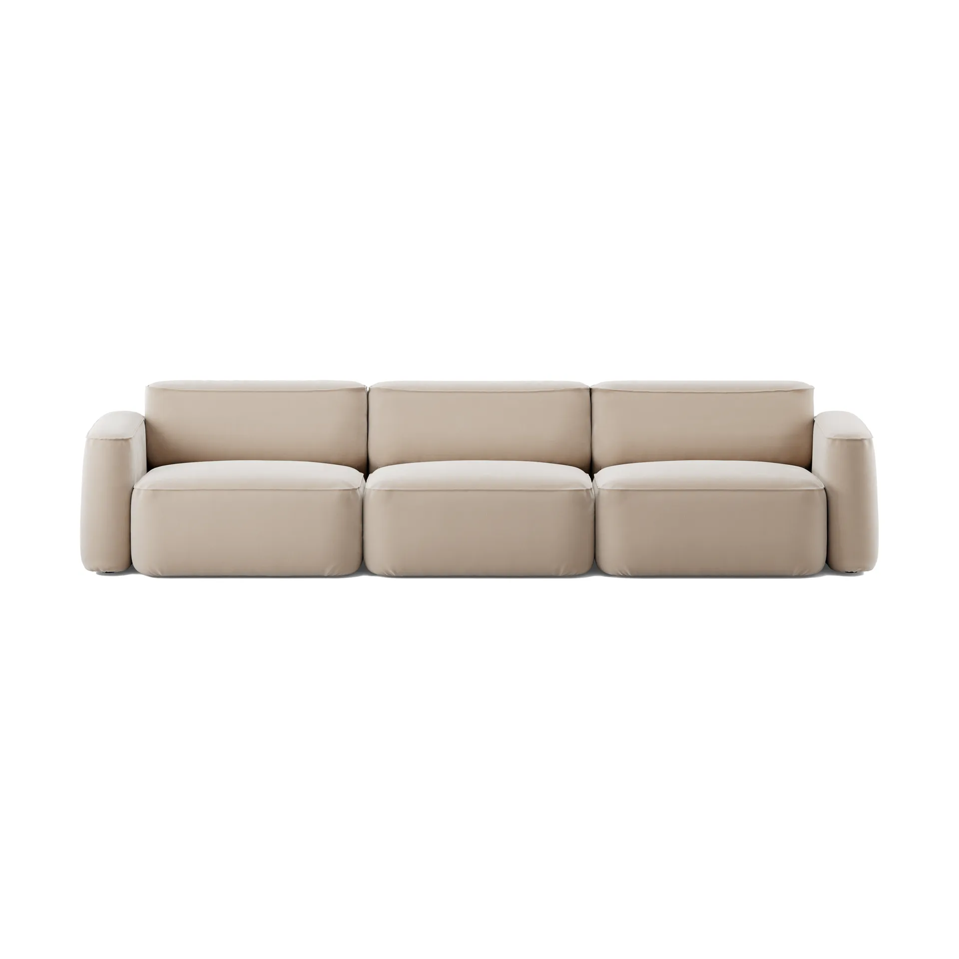 Patch 3-sits soffa, Atlantis 52 Alabaster Massproductions