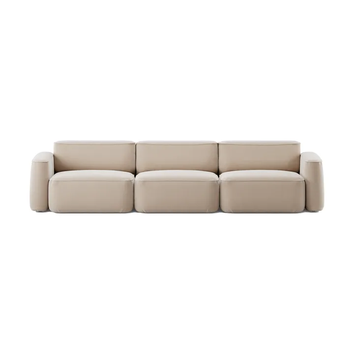 Patch 3-sits soffa - Atlantis 52 Alabaster - Massproductions