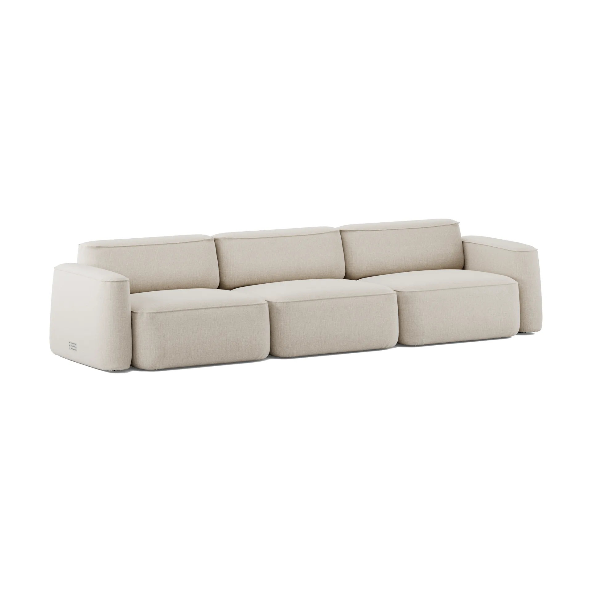 Patch 3-sits soffa, Linara 05 Porridge Massproductions
